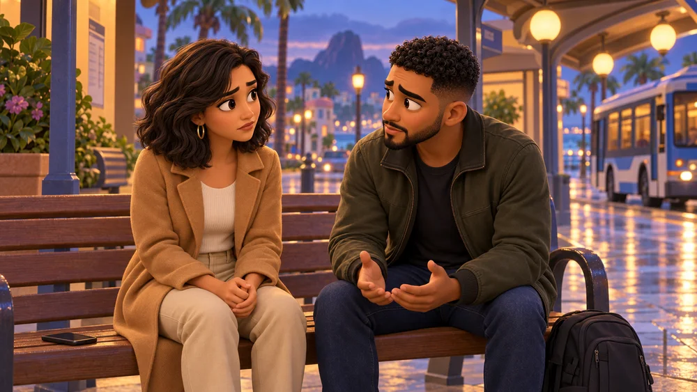 Escolher ficar, todos os dias. — Clara e Miguel em animação 3D